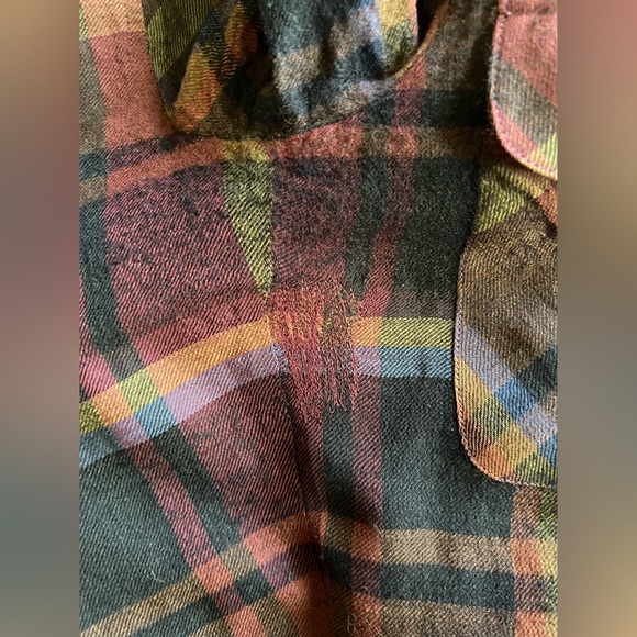 Polo Ralph Lauren Tartan Plaid Wool Shirtdress - Picture 9 of 10